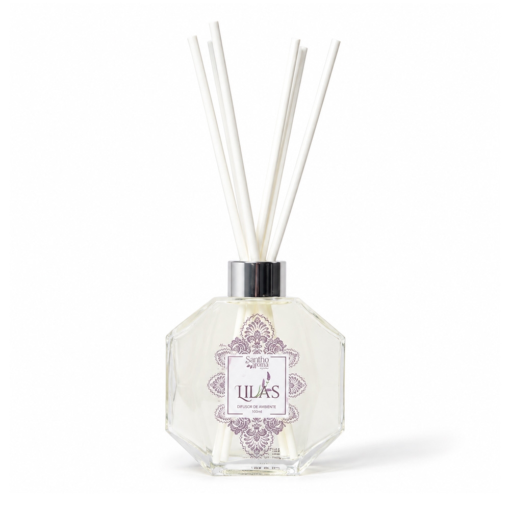 Difusor de Aromas com Varetas Lilás