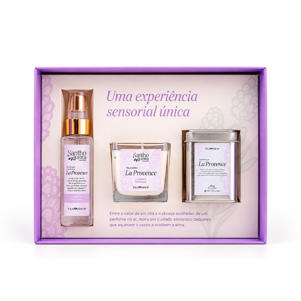 Kit Aromático e Degustativo Ritual La Provence Collab Tea Shop