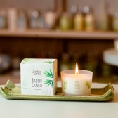 Vela Aromática Bambu Garden 100g