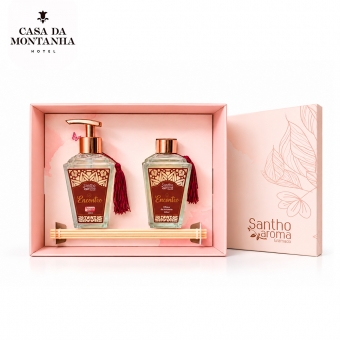 Kit Caixa Encontro Difusor de Varetas + Sabonete Líquido