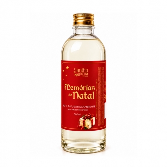 Refil para Difusor de Aromas de Varetas Memórias de Natal 500 ml