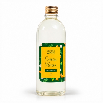 Refil Sabonete Líquido Transparente Ervas Finas 500ml