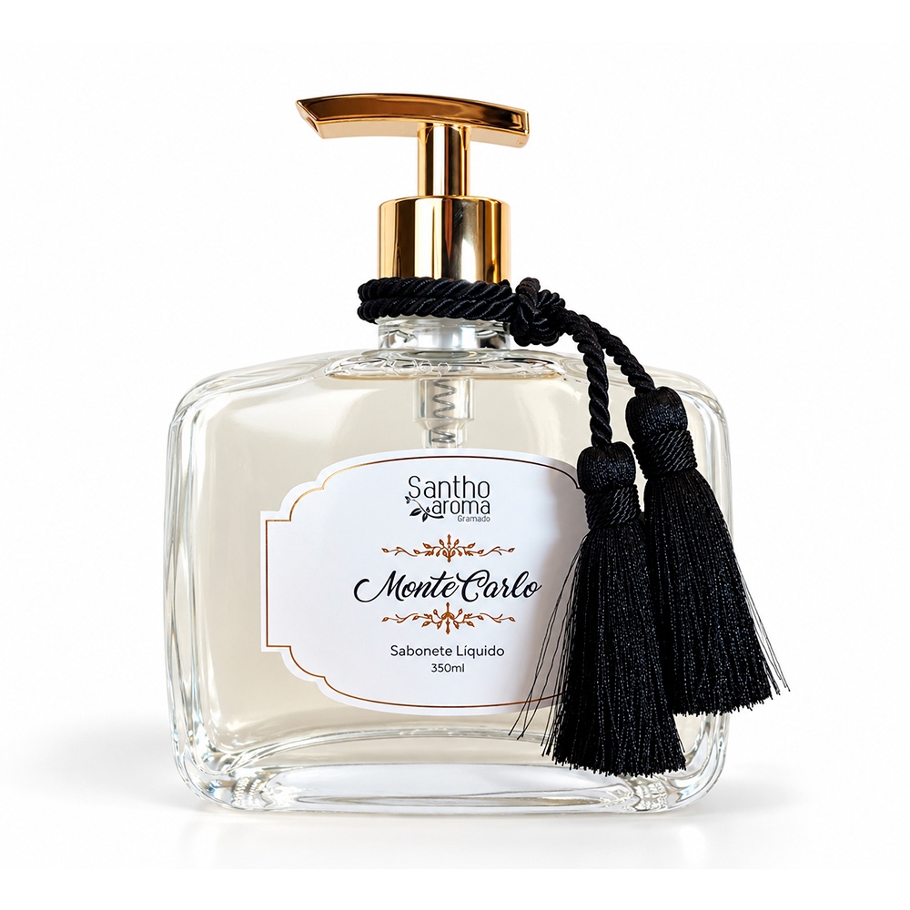 Sabonete Líquido Transparente Monte Carlo 350ml